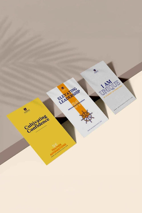 Affirmation Cards for Administrators, Teachers, Students, and Women